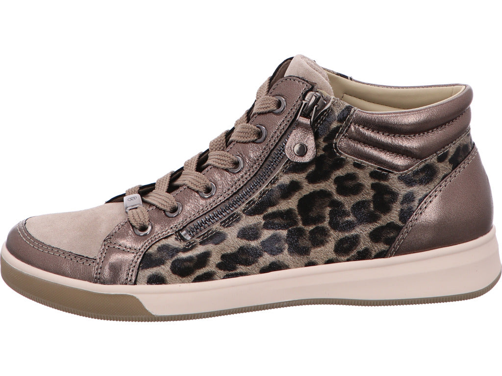 Ara Damen Stiefel Om-St-High-Soft in metallic