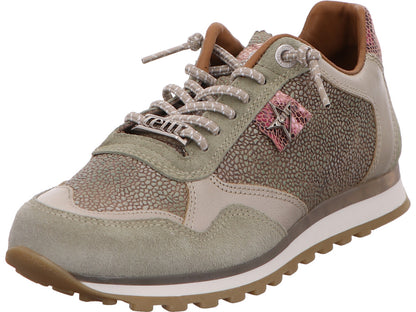 Cetti Damen Sneaker C848 Sra in grün-bunt-kombiniert