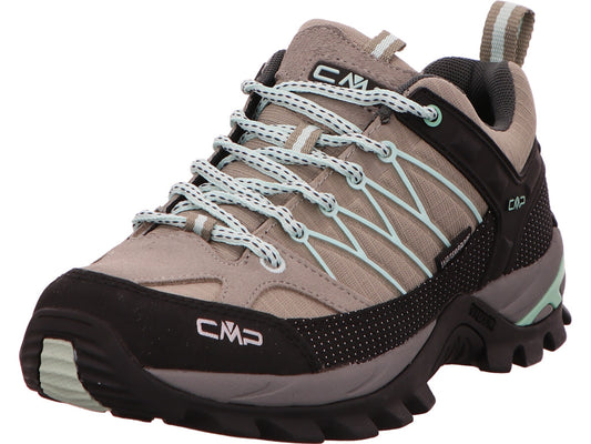 CMP Damen Wanderschuh Rigel Low in beige-bunt-kombiniert