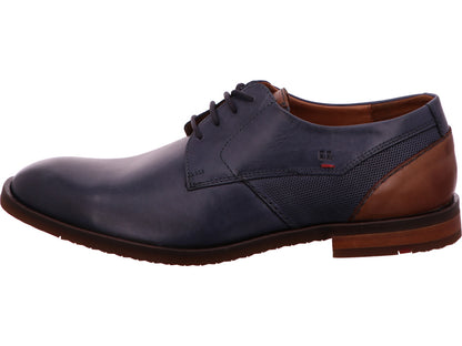 Lloyd Herren Schnürschuh Domino in blau-bunt-kombiniert