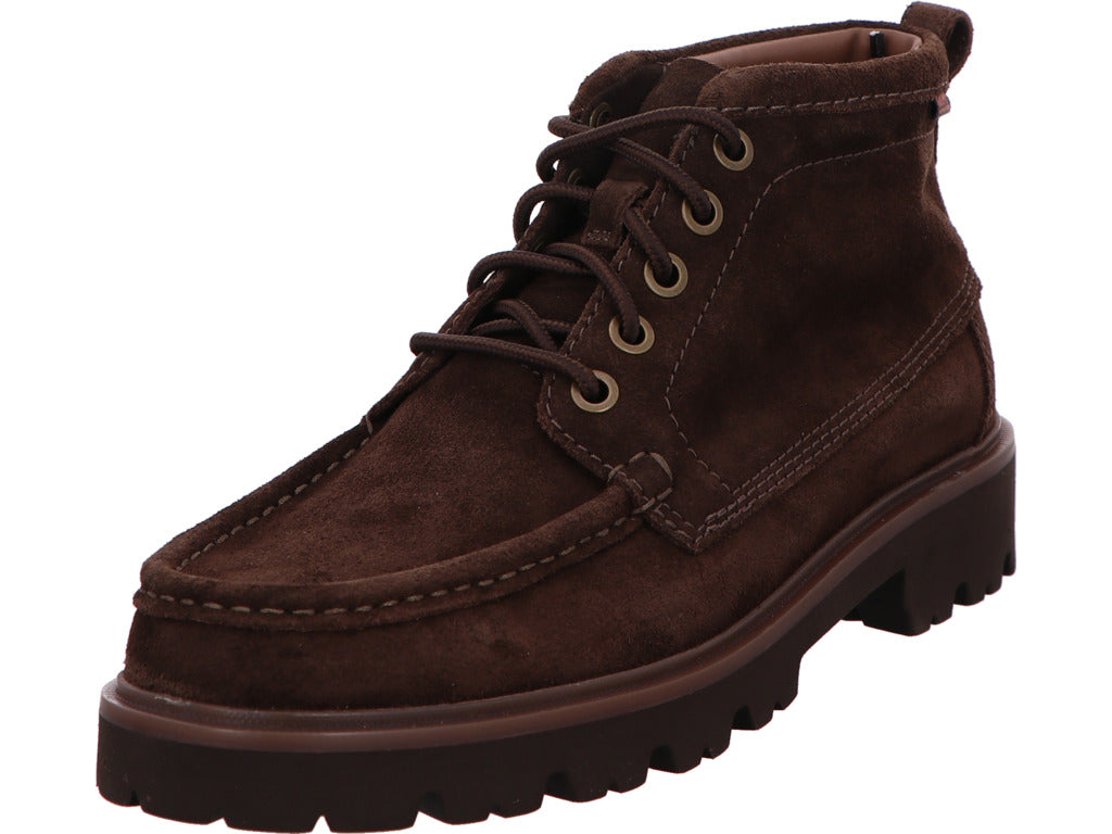 Clarks Herren Stiefel Cleyhill Hi in dunkelbraun