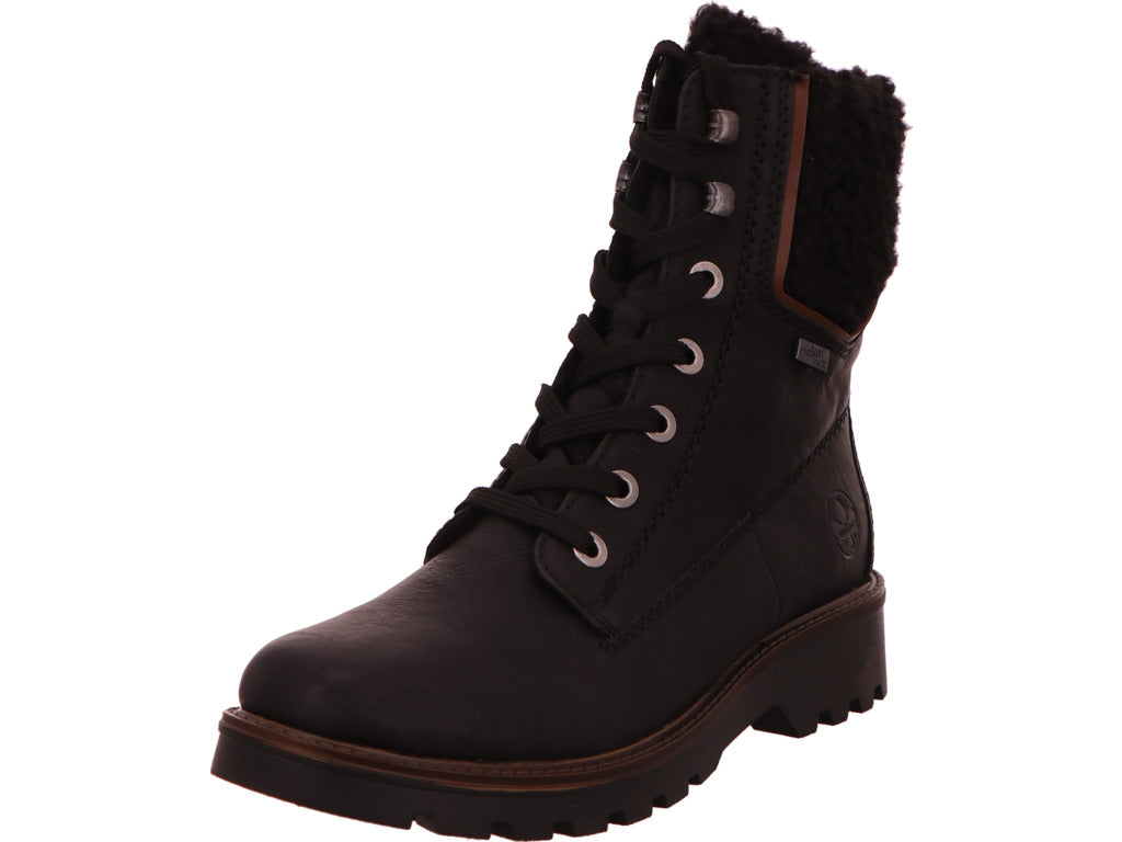 Rieker Damen Stiefel  in schwarz