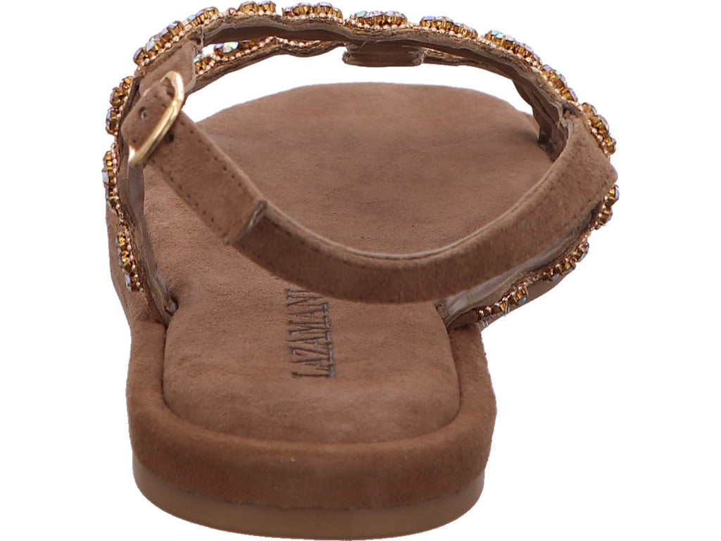 Lazamani Damen Sandalette  in taupe