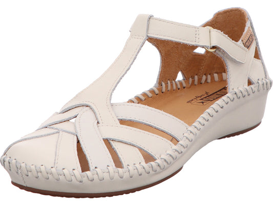 Pikolinos damesslippers P.vallarta in wit