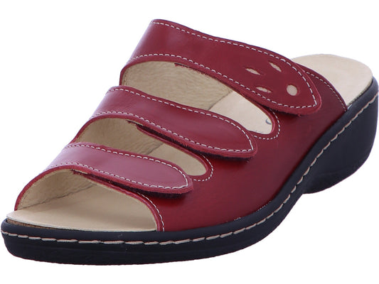 Longo Damen Pantolette  in rot