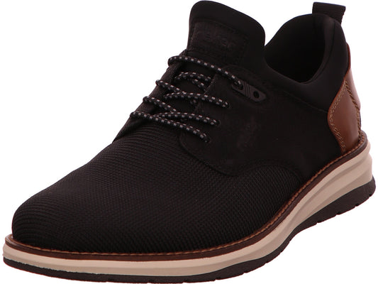 Rieker herenschoen in zwart-composiet