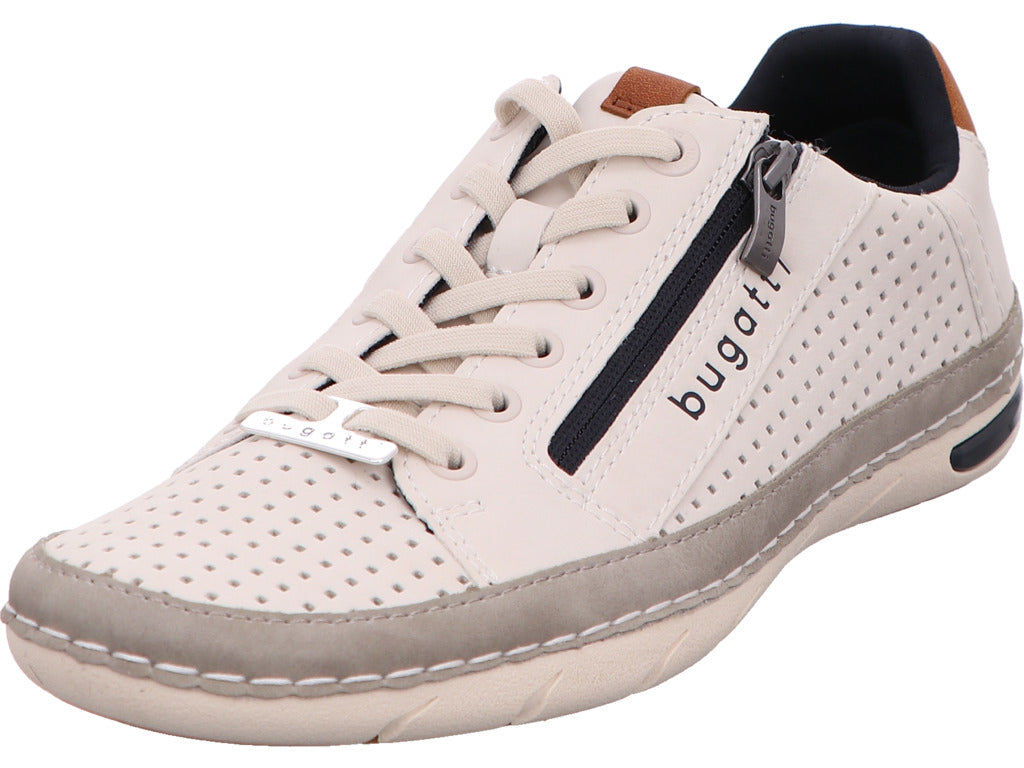 Bugatti Herren Sneaker  in weiß-bunt-kombiniert