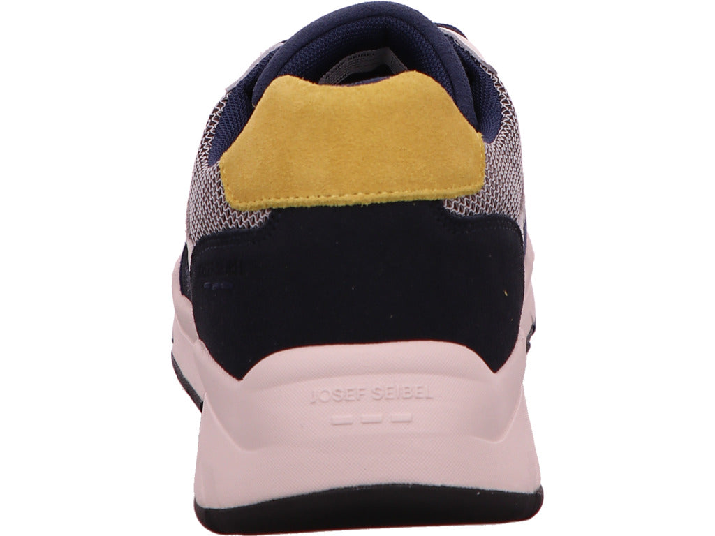 Josef Seibel Herren Halbschuh Mitchell 10 in blau-bunt-kombiniert