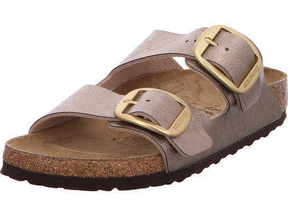 Birkenstock Arizona Big Buckle sandaal voor dames in taupe.