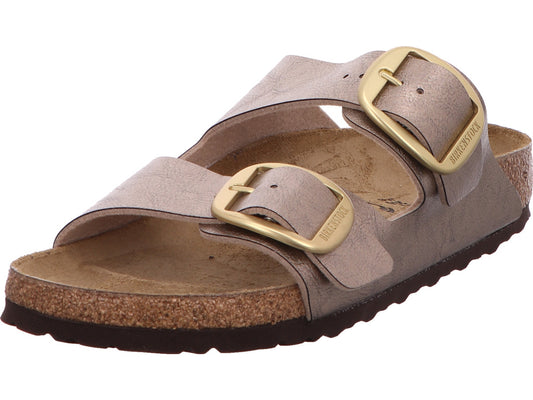 Birkenstock Damen Pantolette Arizona Big Buckle in taupe