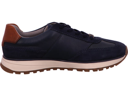 Bugatti Herren Sneaker  in blau-bunt-kombiniert