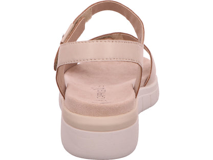 Caprice Damen Sandalette  in beige-bunt-kombiniert