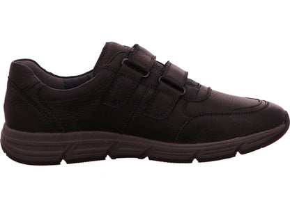 Waldläufer Herren Slipper Haslo in schwarz