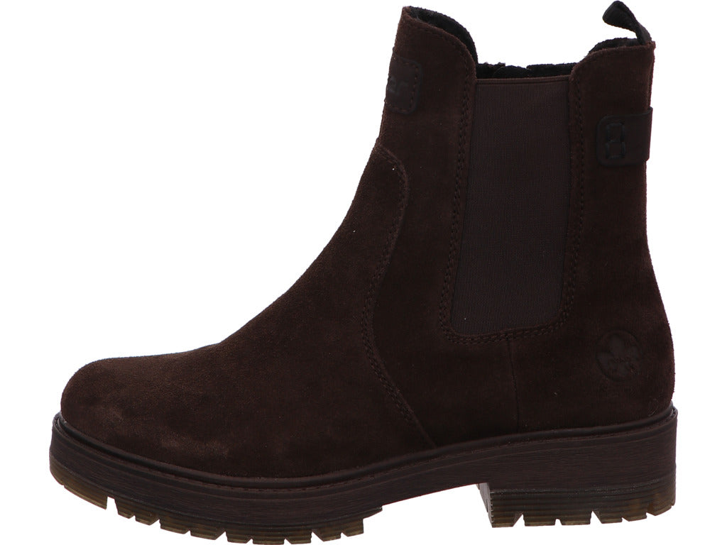 Rieker Damen Stiefel  in braun-kombiniert