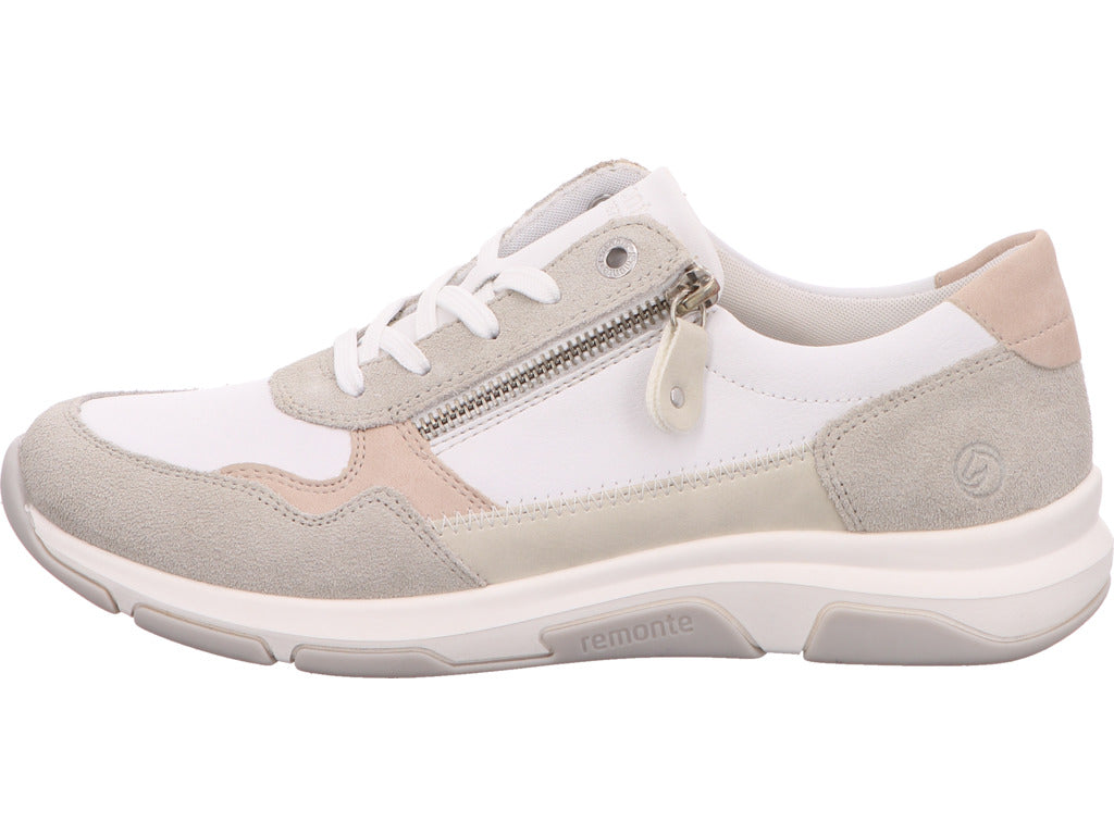 Remonte Damen Sneaker  in weiß-bunt-kombiniert
