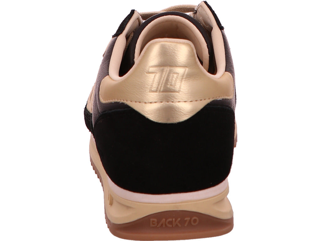 Back 70 Damen Sneaker Cloud in schwarz-bunt-kombiniert