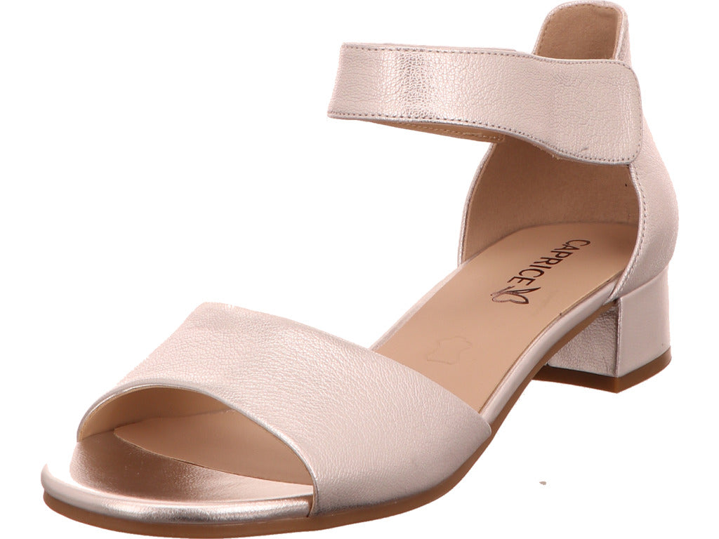 Caprice Damen Sandalette  in silber
