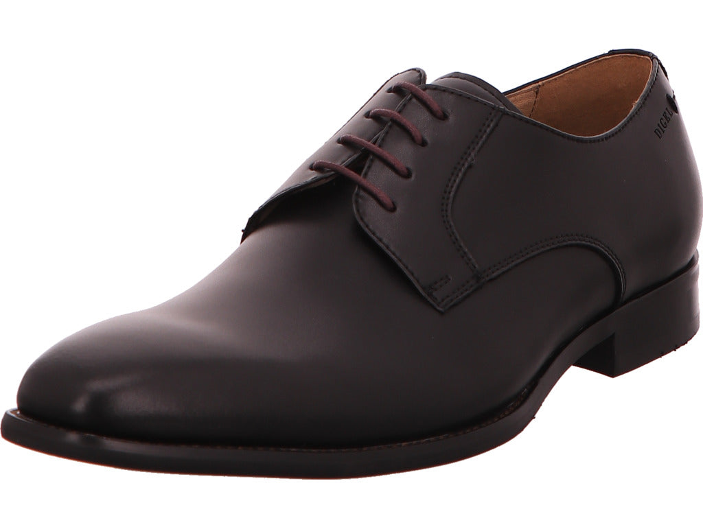 Digel Herren Schnürschuh  in schwarz