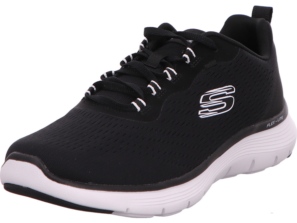 Skechers Damen Sneaker Flex Appeal 5.0 in schwarz-weiß-kombiniert