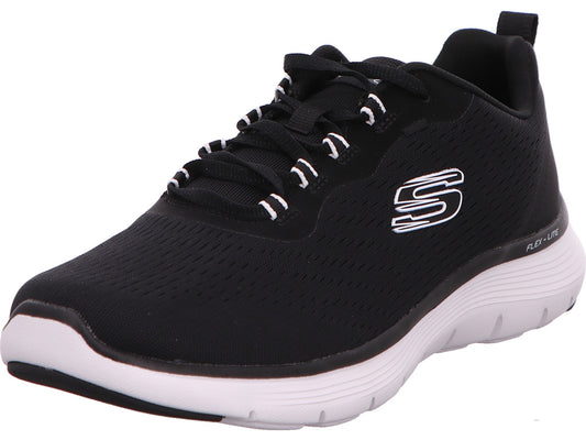 Skechers Damen Sneaker Flex Appeal 5.0 in schwarz-weiß-kombiniert