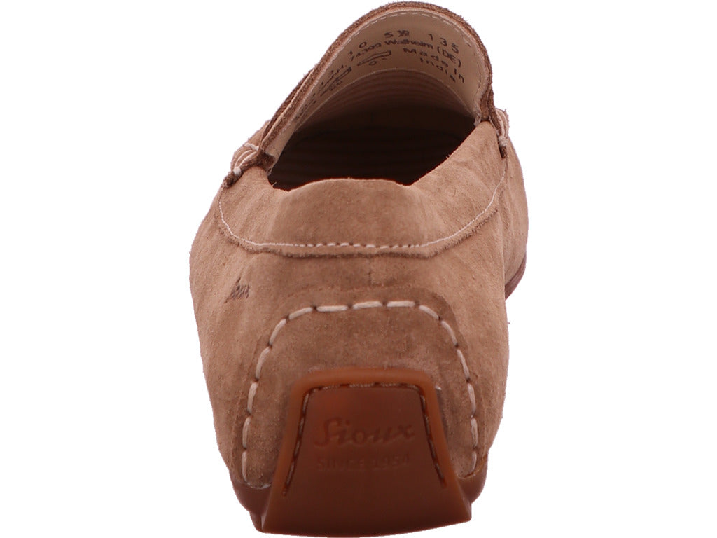 Sioux Damen Slipper Carmona-700 in beige