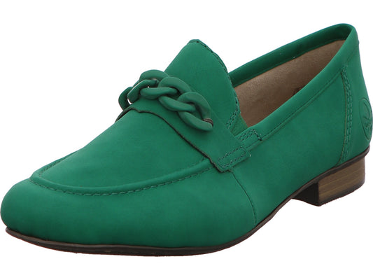 Rieker Damen Slipper  in grün