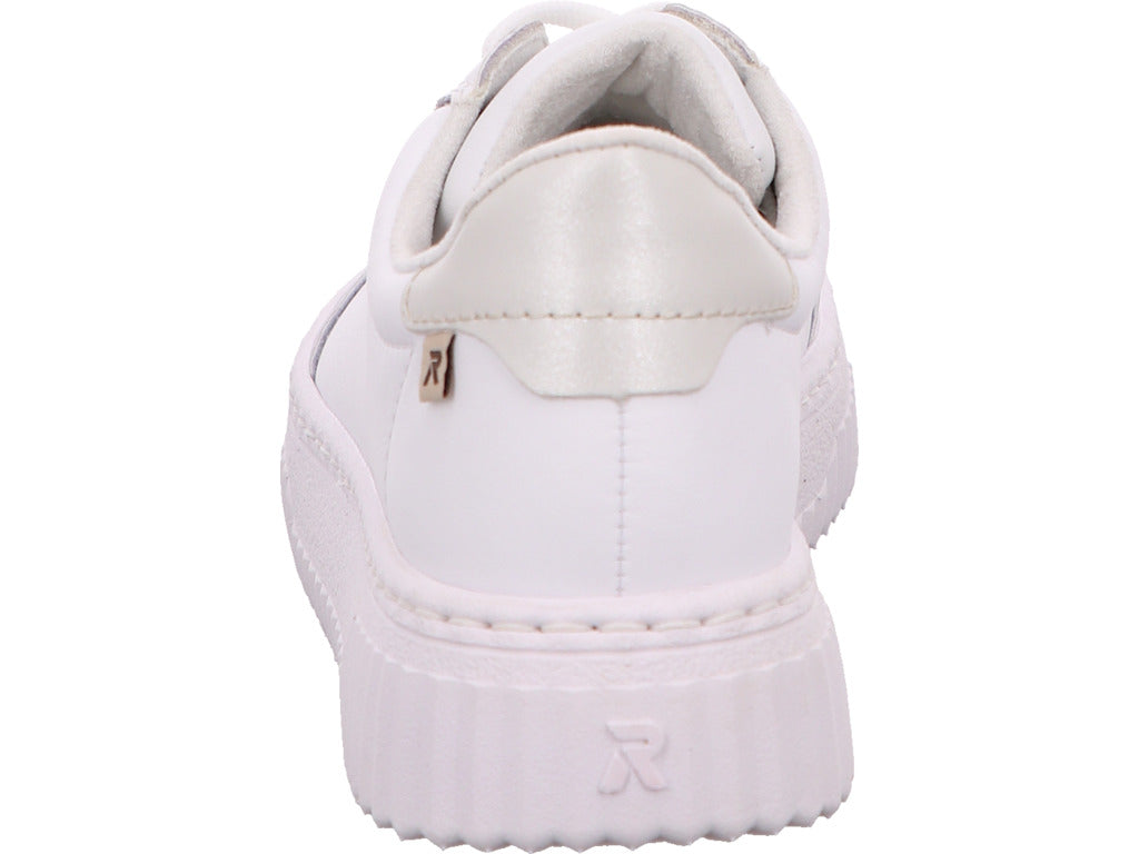 Rieker Damen Sneaker  in weiß-bunt-kombiniert