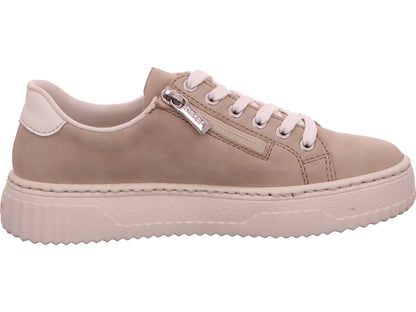 Rieker Damen Sneaker  in beige-bunt-kombiniert