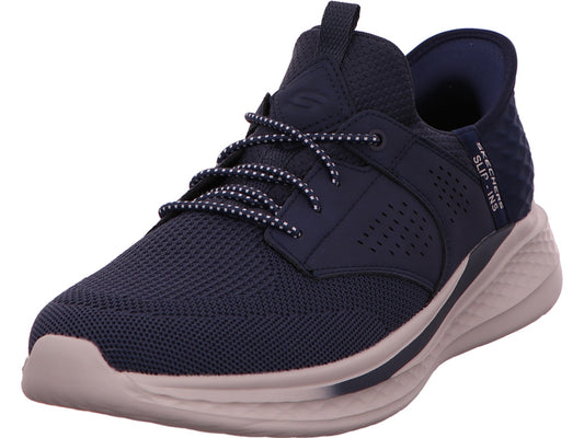 Skechers Herren Slipper Slade - Caster in dunkelblau