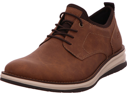 Rieker Herren Halbschuh  in braun-kombiniert