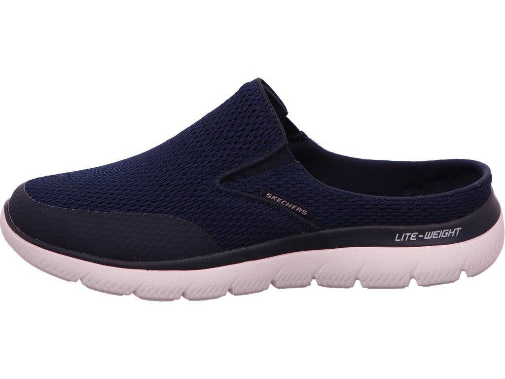 Skechers herenklomp / Töffler Summits - Vindicator in donkerblauw