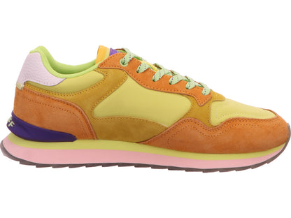 HOFF damessneakers Nairobi in een geel-multicolor combinatie