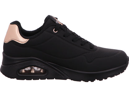 Skechers Damen Sneaker Uno-Golden Air in schwarz