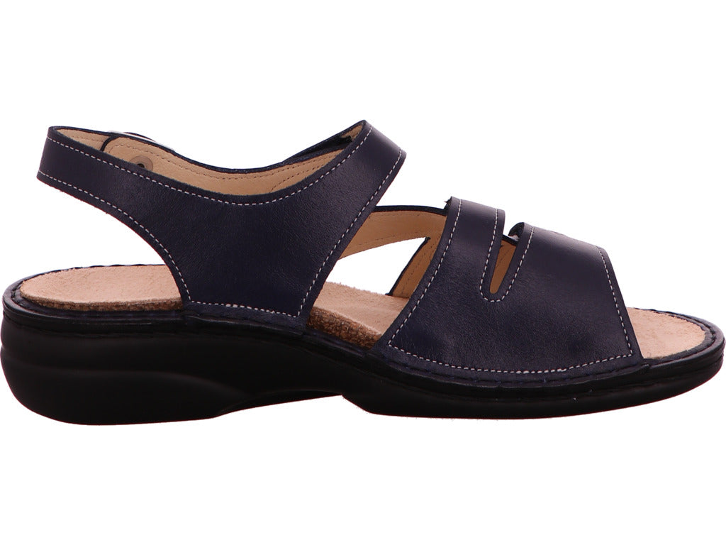 Finn Comfort Damen Sandalette Gomera in dunkelblau