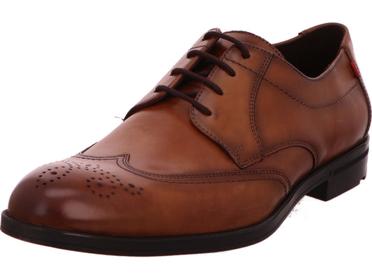 Lloyd herenschoen met veters, model Vanja, in lichtbruin.