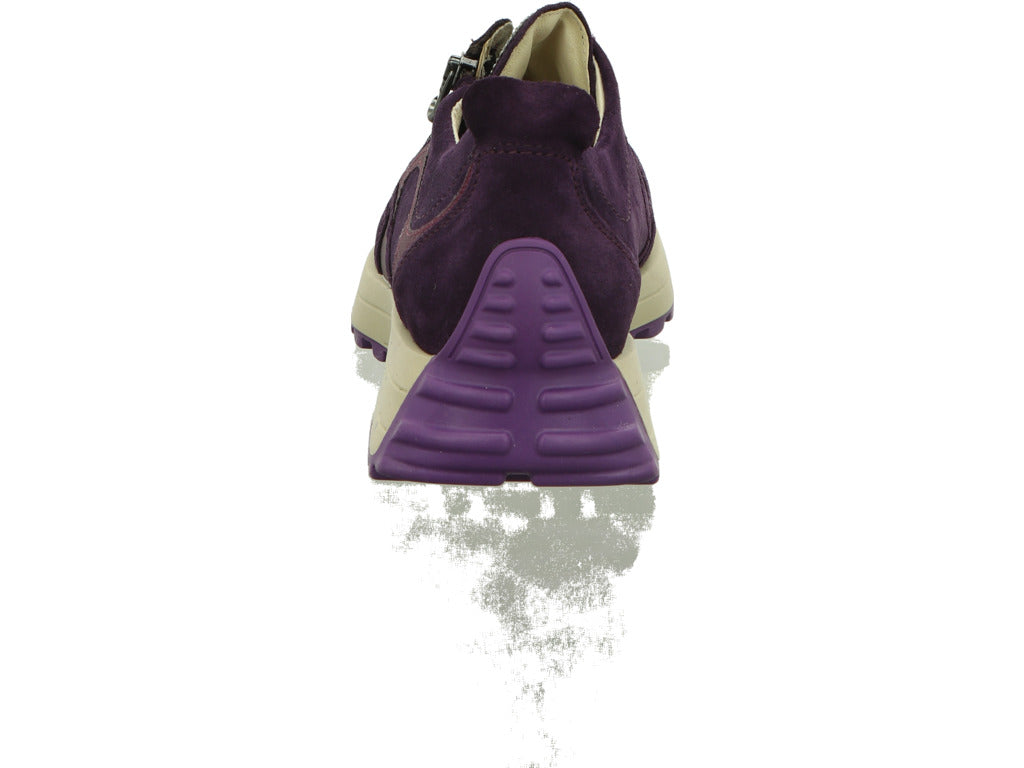 Waldläufer Damen Schnürschuh  in lila