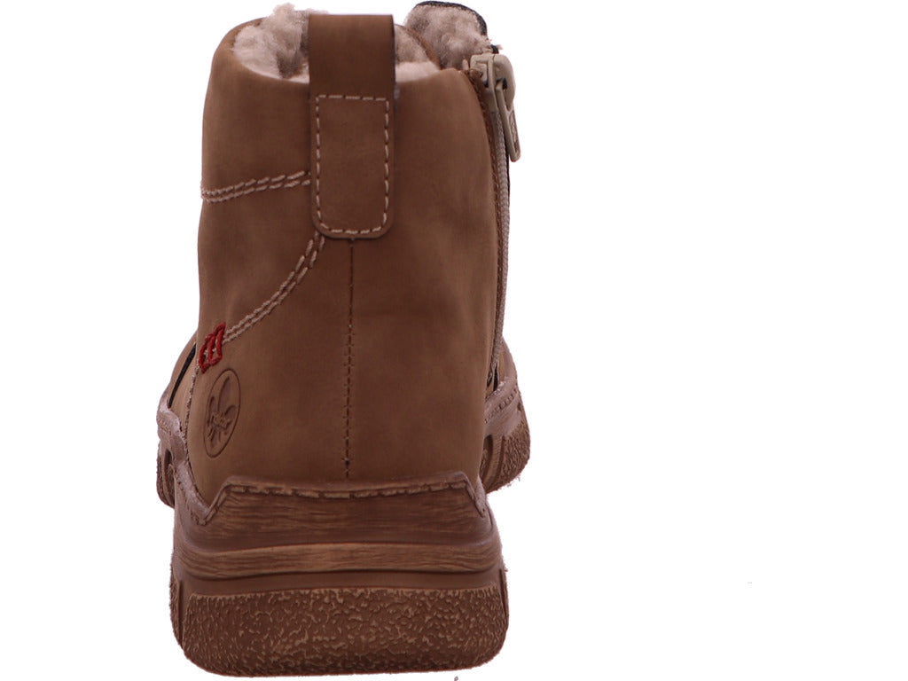 Rieker dameslaarzen in lichtbruin