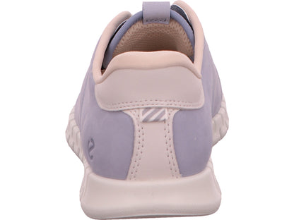 Ecco Damen Sneaker Gruuv Lite W Easy Slip in blau-bunt-kombiniert