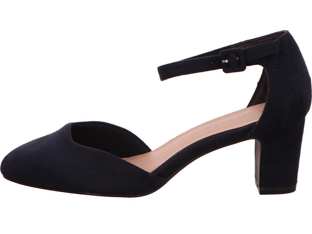 Tamaris damesschoenen in donkerblauw