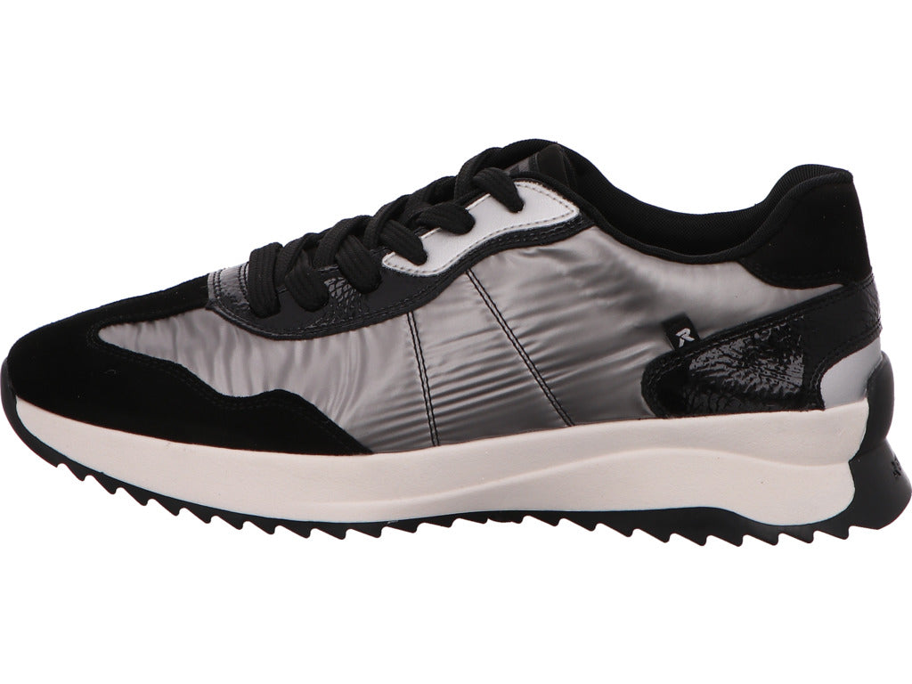 Rieker Damen Sneaker  in schwarz-bunt-kombiniert