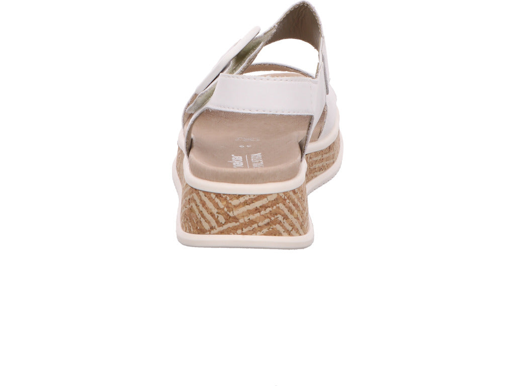 Rieker Damen Sandalette Revolution in weiß