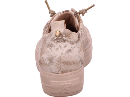 Paul Green Damen Sneaker  in beige-bunt-kombiniert