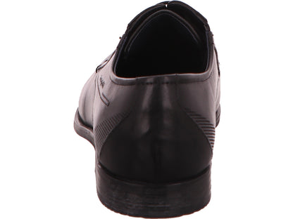 Bugatti Herren Schnürschuh  in schwarz