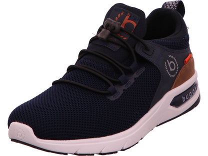 Bugatti Herren Sneaker  in blau-bunt-kombiniert