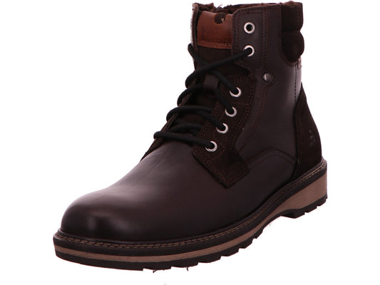Bullboxer herenlaarzen in bruin-combinatie