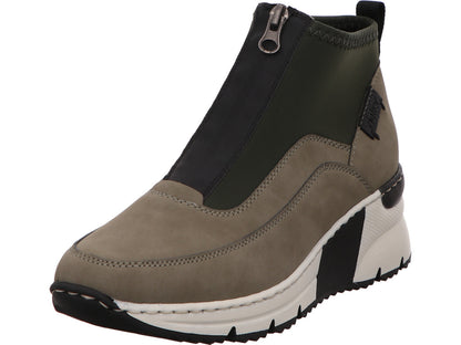 Rieker Damen Stiefel  in grün-bunt-kombiniert