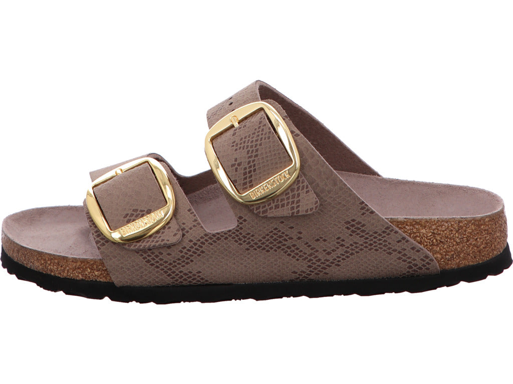 Birkenstock Damen Pantolette Arizona Big Buckle in taupe