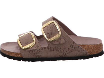 Birkenstock Damen Pantolette Arizona Big Buckle in taupe