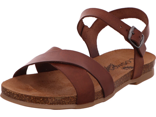 Cosmos-Cordes GmbH Damen Sandalette  in hellbraun