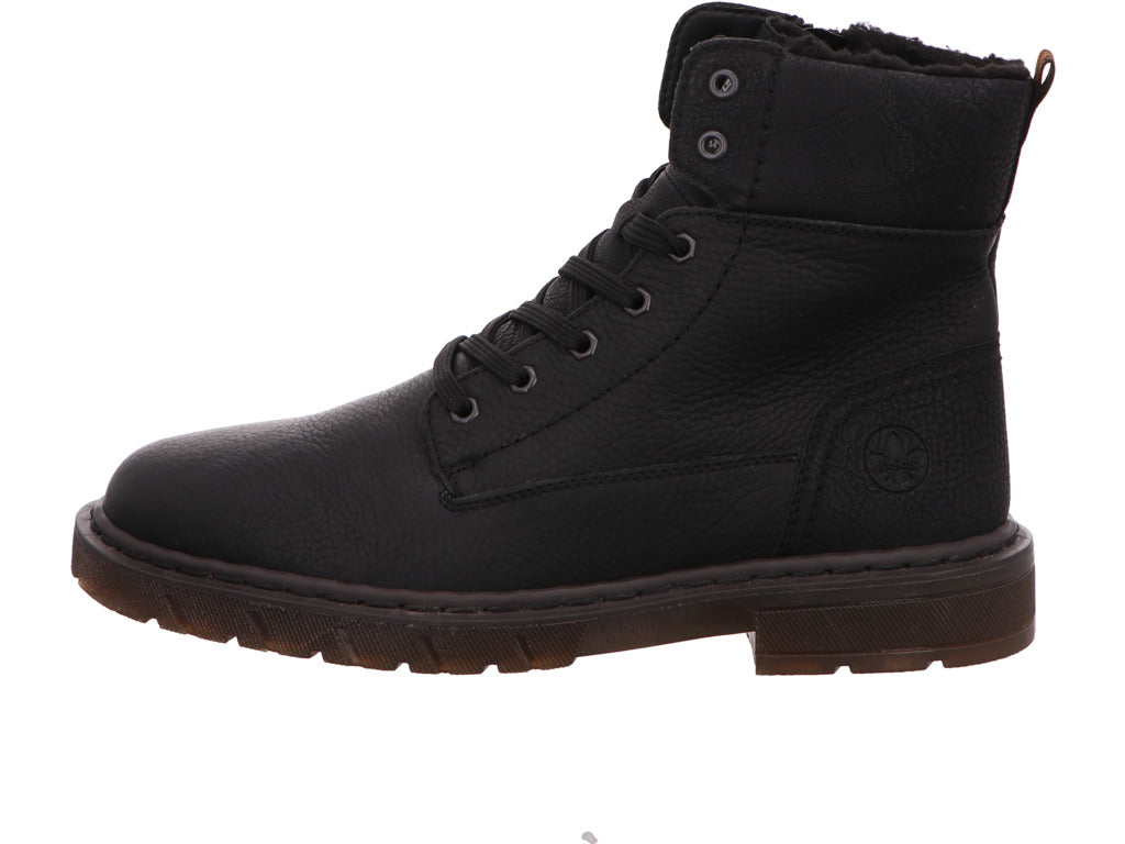 Rieker Herren Stiefel  in schwarz